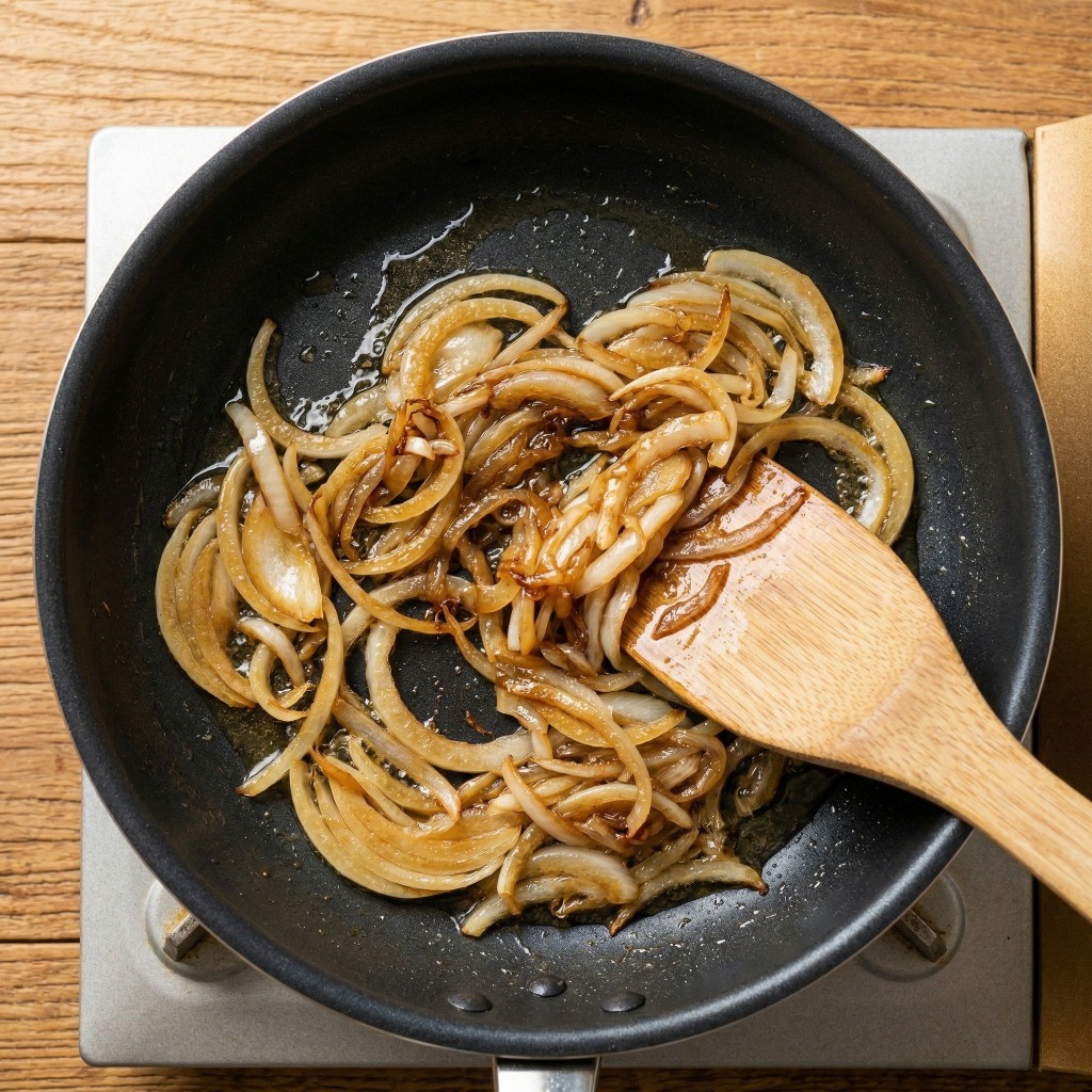 카레의 풍미와 단맛을 끌어올리는 양파 카라멜라이징 볶기