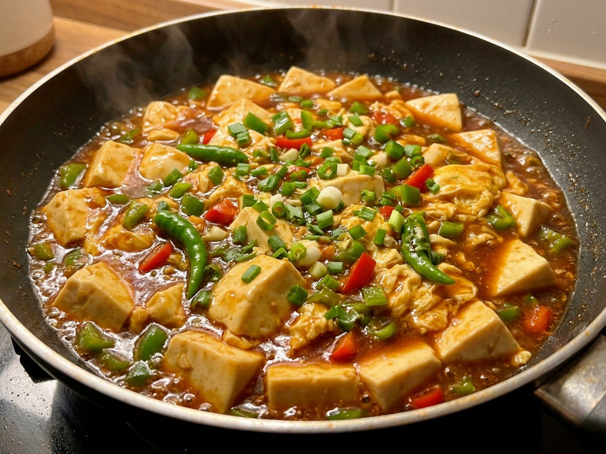 이연복 셰프의 초간단 원팬 3분 연두부 마파두부 완성 요리