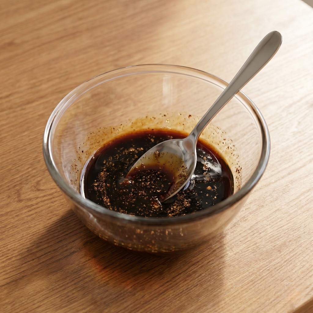 오향분, 간장, 물을 섞어 북경오리 껍질의 풍미를 살려줄 특제 글레이즈 소스를 만드는 방법