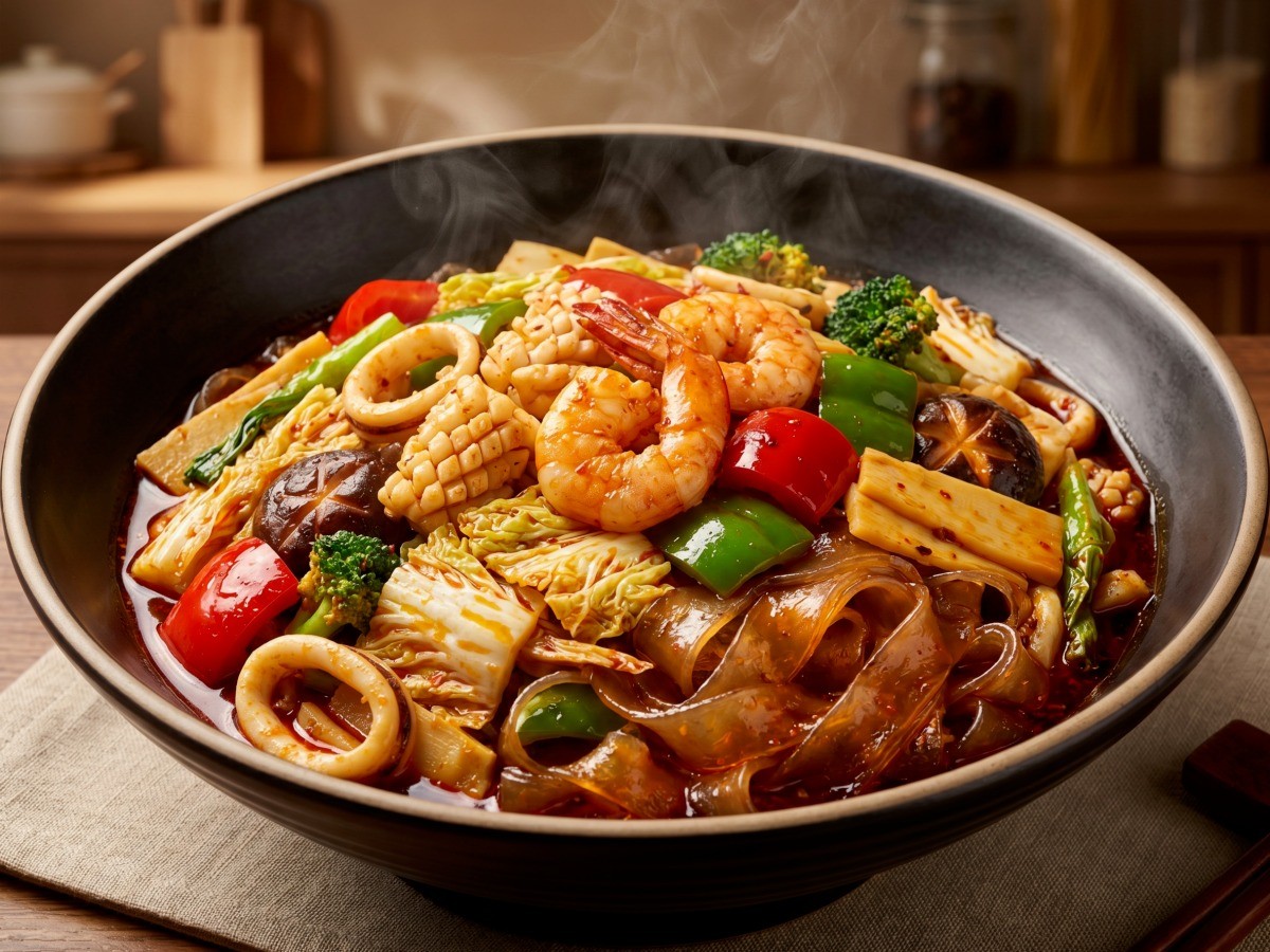 이연복 셰프의 시판 소스를 활용한 초간단 마라샹궈 완성 요리