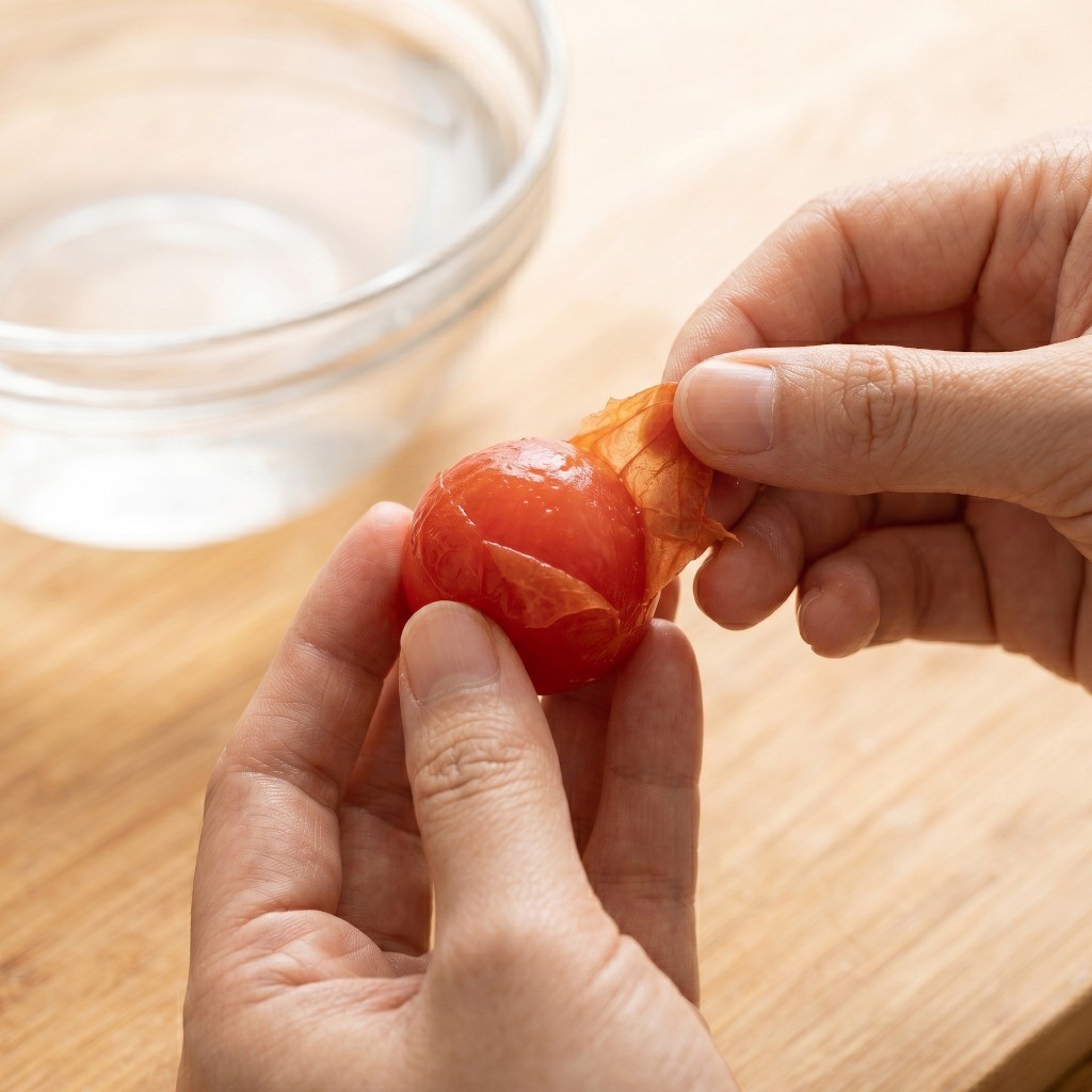 이연복 토마토 마리네이드 레시피: 끓는 물에 데친 토마토 껍질 쉽게 벗기는 방법