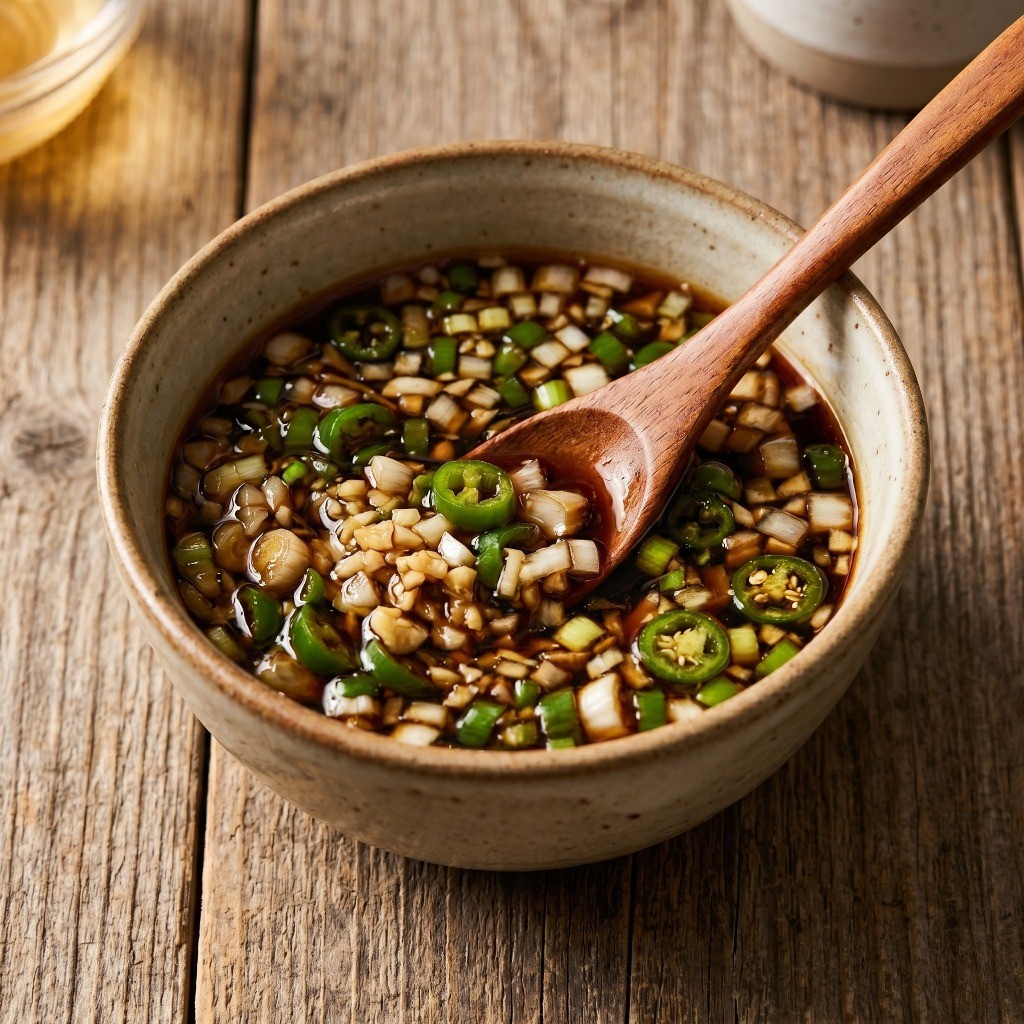 다이어트 식단에 어울리는 알룰로스 간장 베이스의 두부계란찜 만능 양념장 만들기