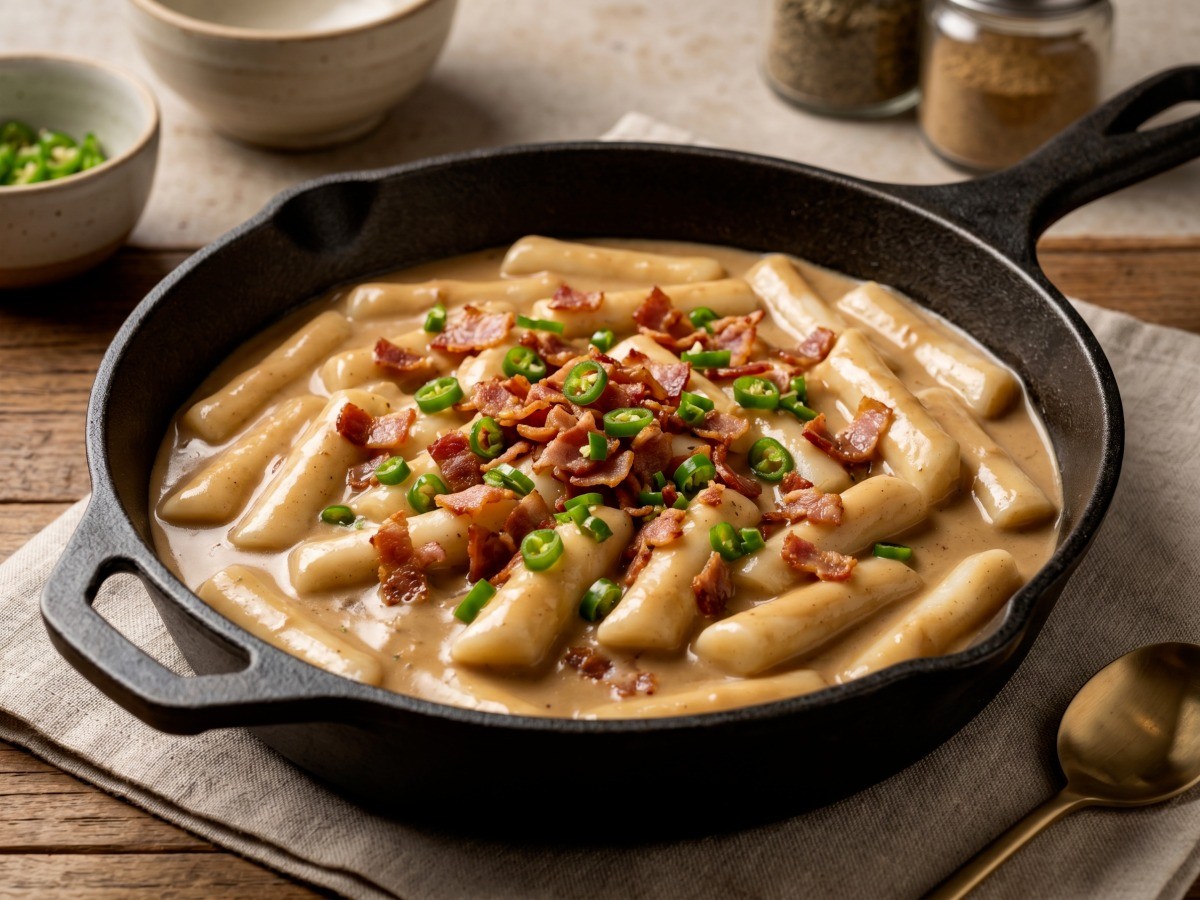 편스토랑 심지호 레시피 커피 떡볶이 완성 요리 이미지