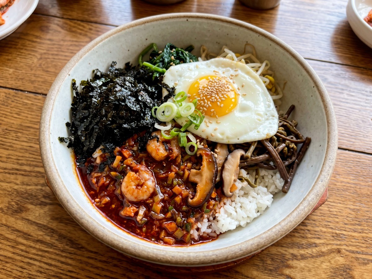 편스토랑 이경규 라유장 활용 목포식 김자반비빔밥 완성 사진