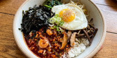 편스토랑 이경규 라유장 활용 목포식 김자반비빔밥 완성 사진