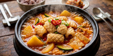 편스토랑 한다감 갑오징어감자찌개 레시피 완성 사진
