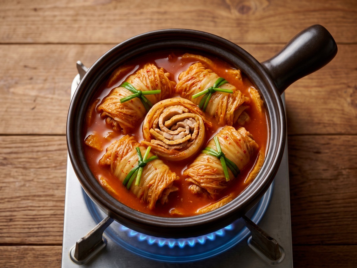 편스토랑 한다감 어묵 김치찜 묵은지말이 완성 모습
