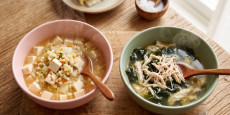 편스토랑 박정아 백김치찌개와 닭가슴살 미역국 완성 요리, 아이들을 위한 건강한 유아식 레시피