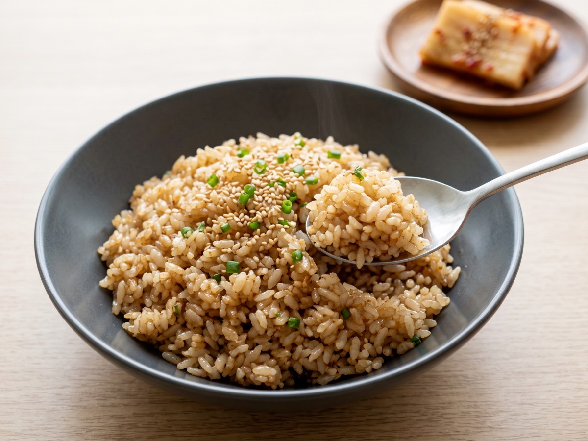 감칠맛 가득한 갈치속젓 볶음밥 완성 요리, 편스토랑 한지혜 레시피