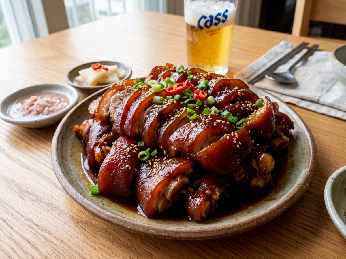 편스토랑 류수영 30분 족발 완성 요리