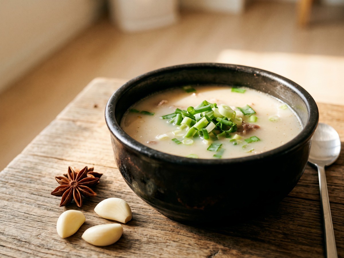 돈족탕 완성 요리, 편스토랑 류수영 레시피