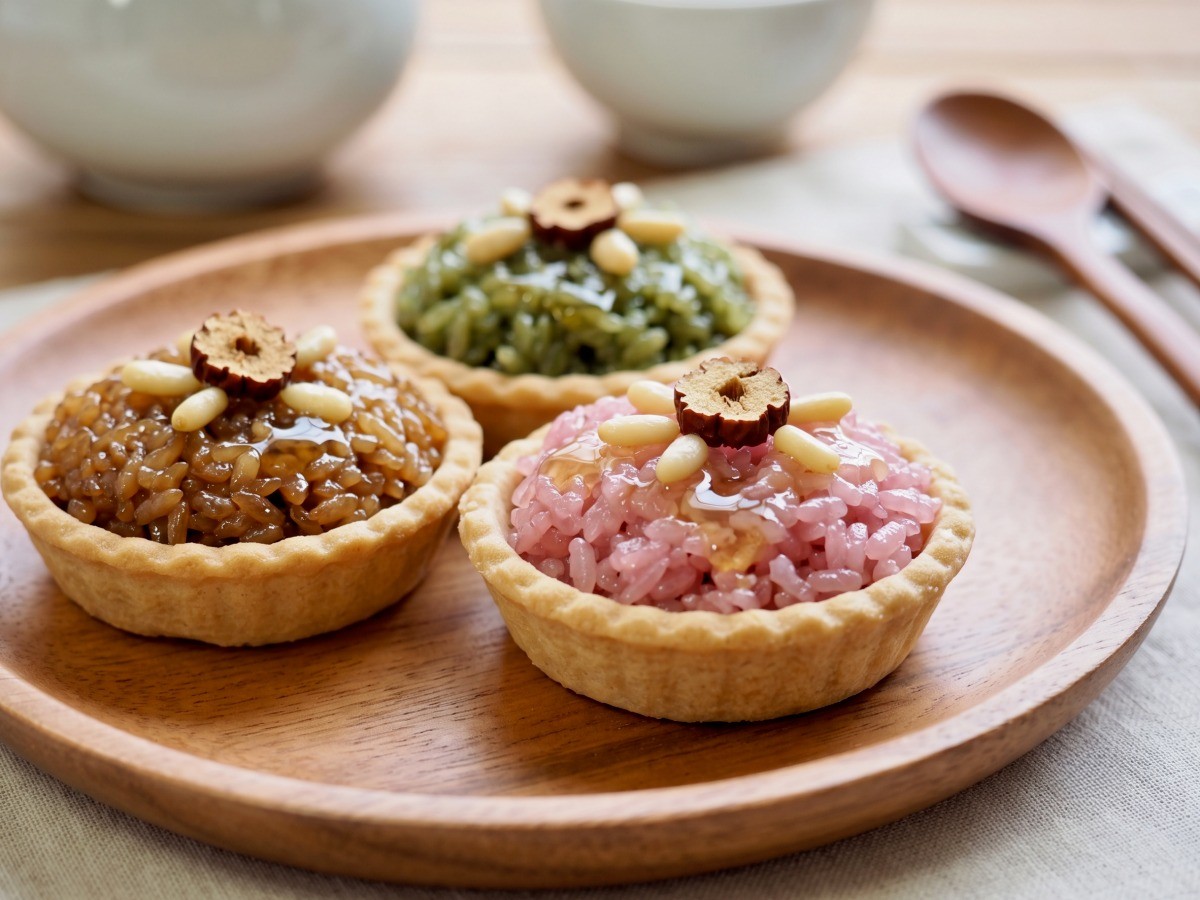 삼색약밥타르트 완성 요리, 편스토랑 명세빈 레시피