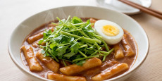 미나리쌈장떡볶이 완성 요리, 편스토랑 이경규 레시피