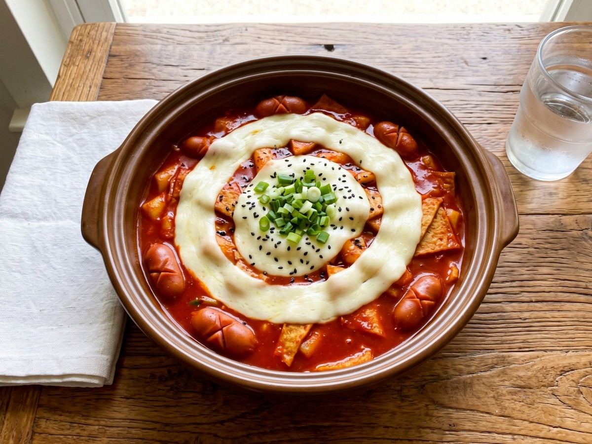 동대문 엽기떡볶이 완성 요리, 편스토랑 정상훈 레시피