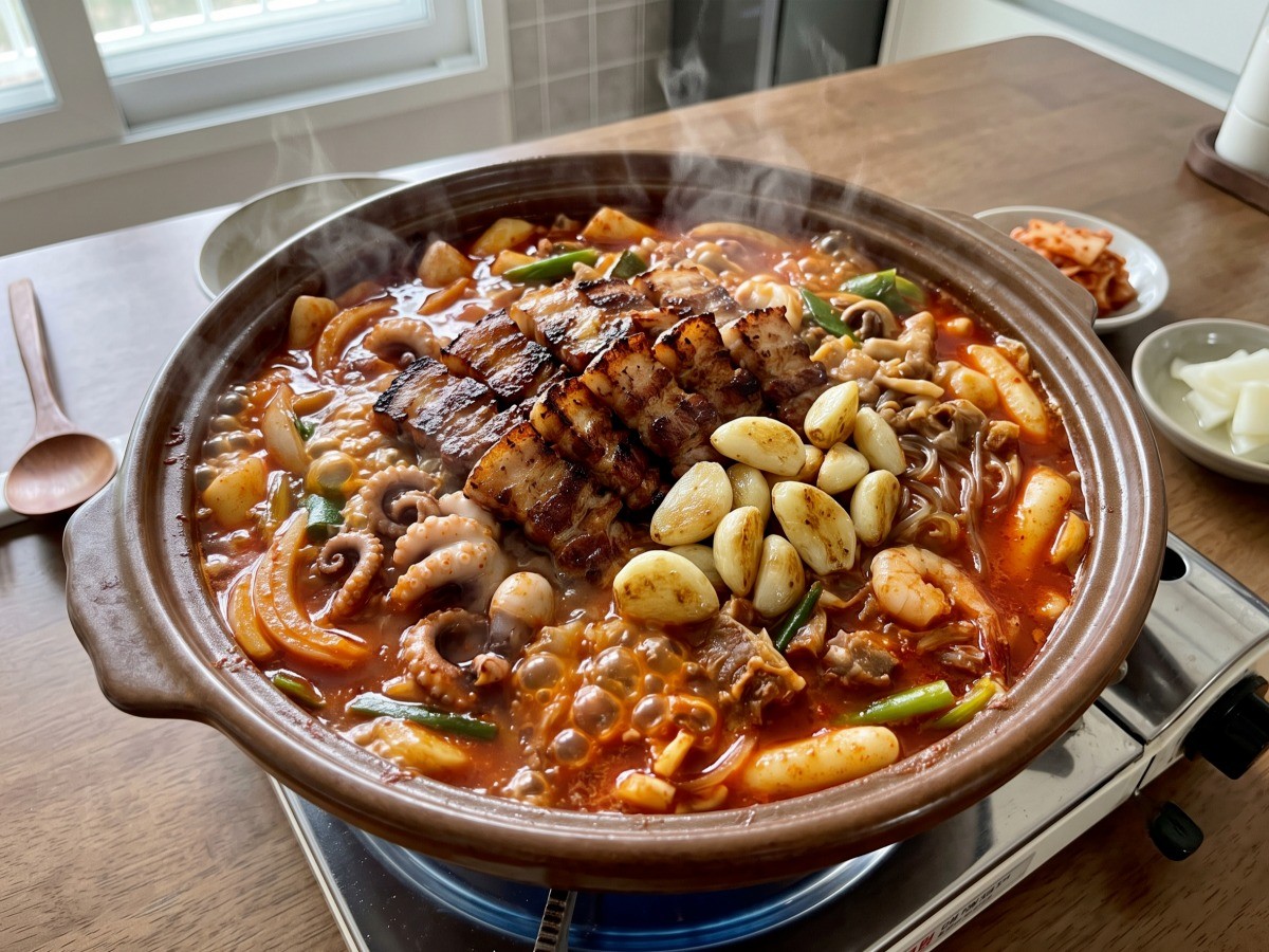 낙곱새드~삼 완성 요리, 편스토랑 정상훈 레시피