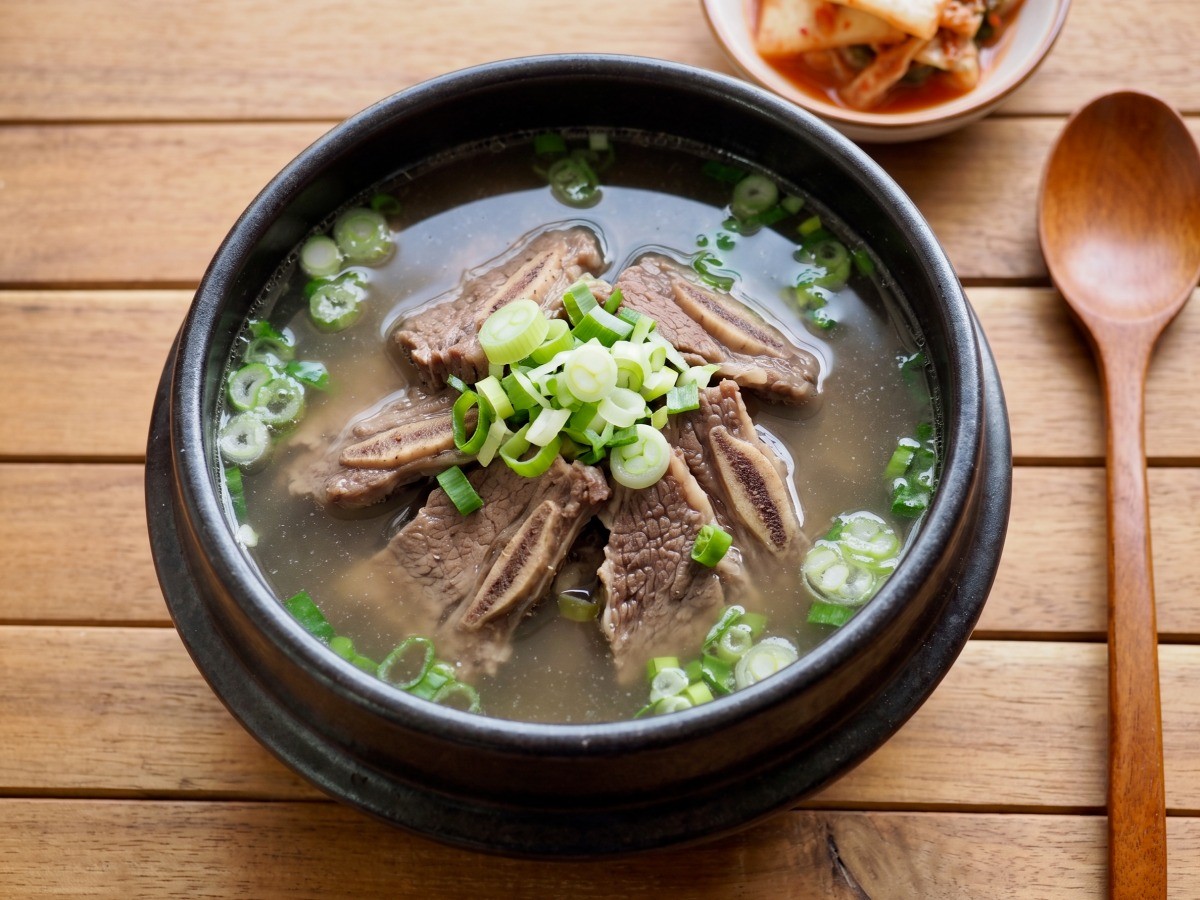 LA갈비탕 완성 요리, 편스토랑 정상훈 레시피