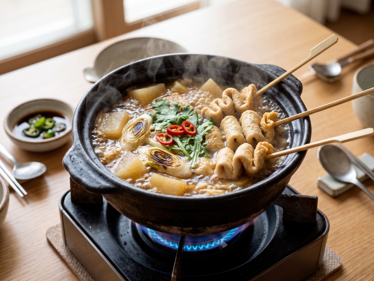 꽃게 어묵탕 완성 요리, 편스토랑 류수영 레시피