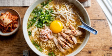 시원하고 깊은 감칠맛의 새우젓 라면 완성 요리, 편스토랑 이경규 레시피