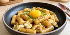 편스토랑 정상훈 간장달걀떡볶이 완성 요리 상차림