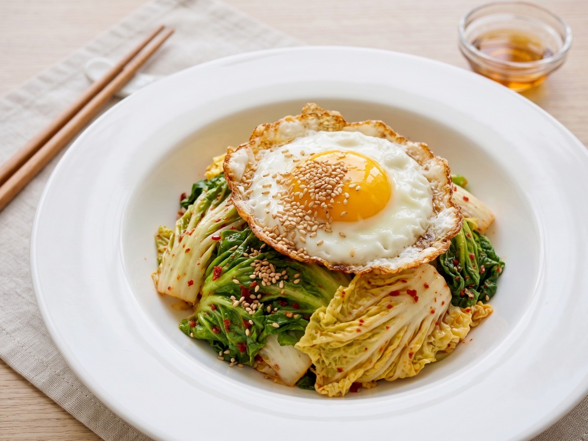 봄동 비빔밥 완성 요리, 편스토랑 류수영 레시피
