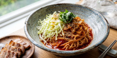 봄동 비빔면 완성 요리, 편스토랑 류수영 레시피