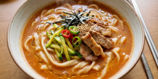 볏짚 훈연 장칼국수 완성 요리, 편스토랑 차예련 레시피