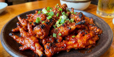 매콤한 빨간 닭발 완성 요리와 불맛 가득한 플레이팅, 편스토랑 박솔미 레시피