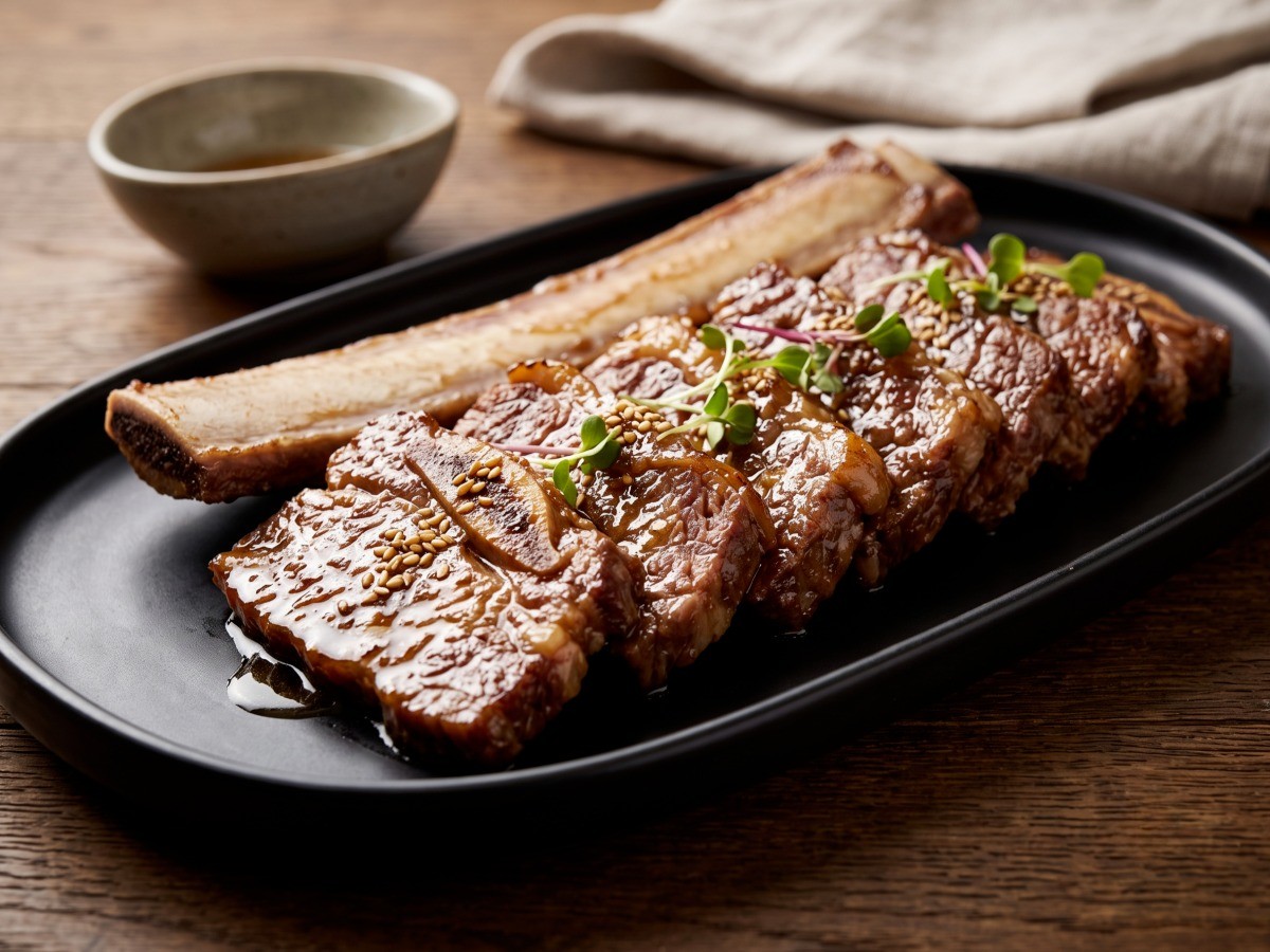 한우 꽃갈비 오븐구이 완성 요리, 편스토랑 박솔미 레시피