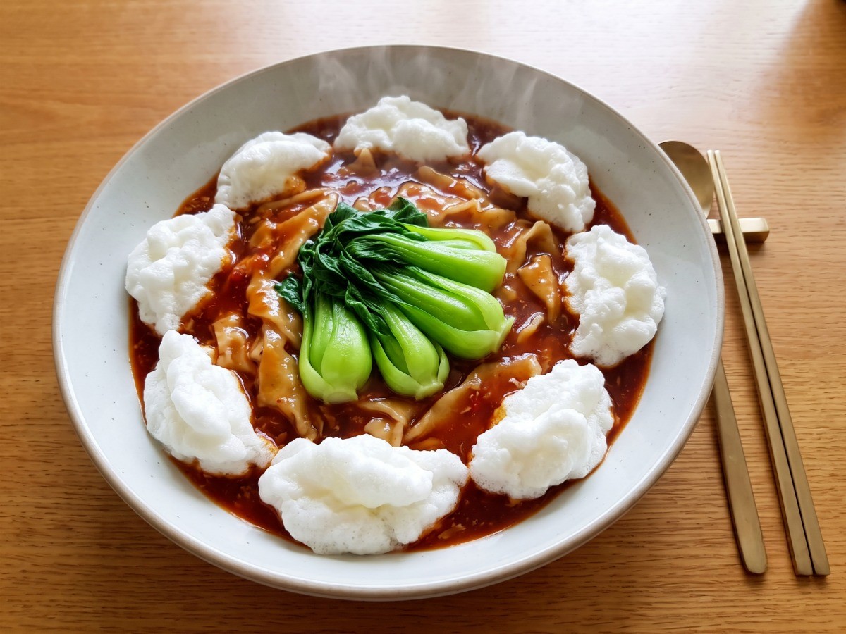 편스토랑 이경규 꼬꼬 수제비 완성 요리