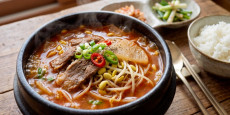 경상도식 얼큰 소고기 뭇국 완성 요리, 편스토랑 이찬원 레시피