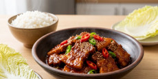 류수영 밥도둑 꼬기된장 완성 요리, 편스토랑 삼겹살 쌈장 레시피
