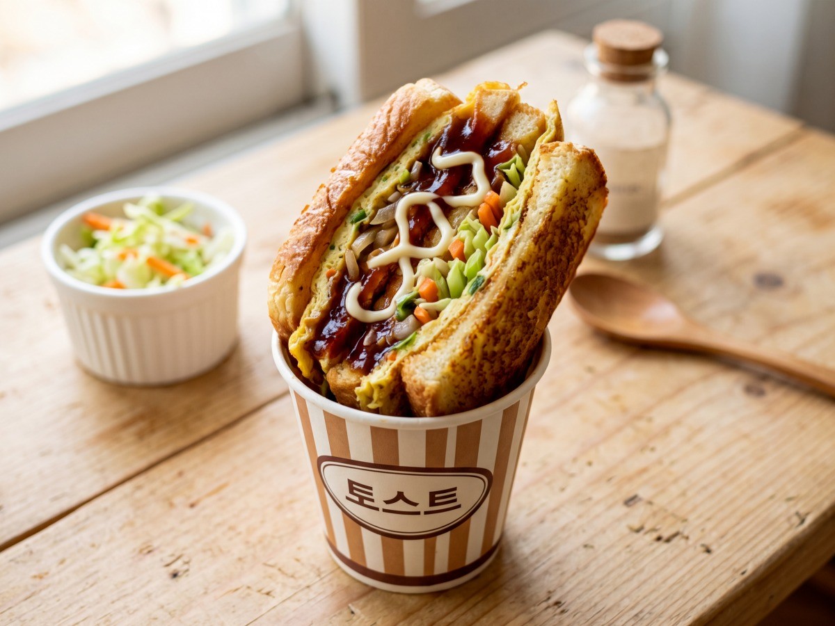 바베큐마요 토스트 완성 요리, 편스토랑 류수영 레시피