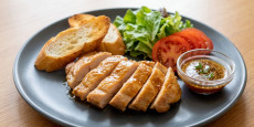 편스토랑 류수영 참간초 치킨 스테이크 완성 요리