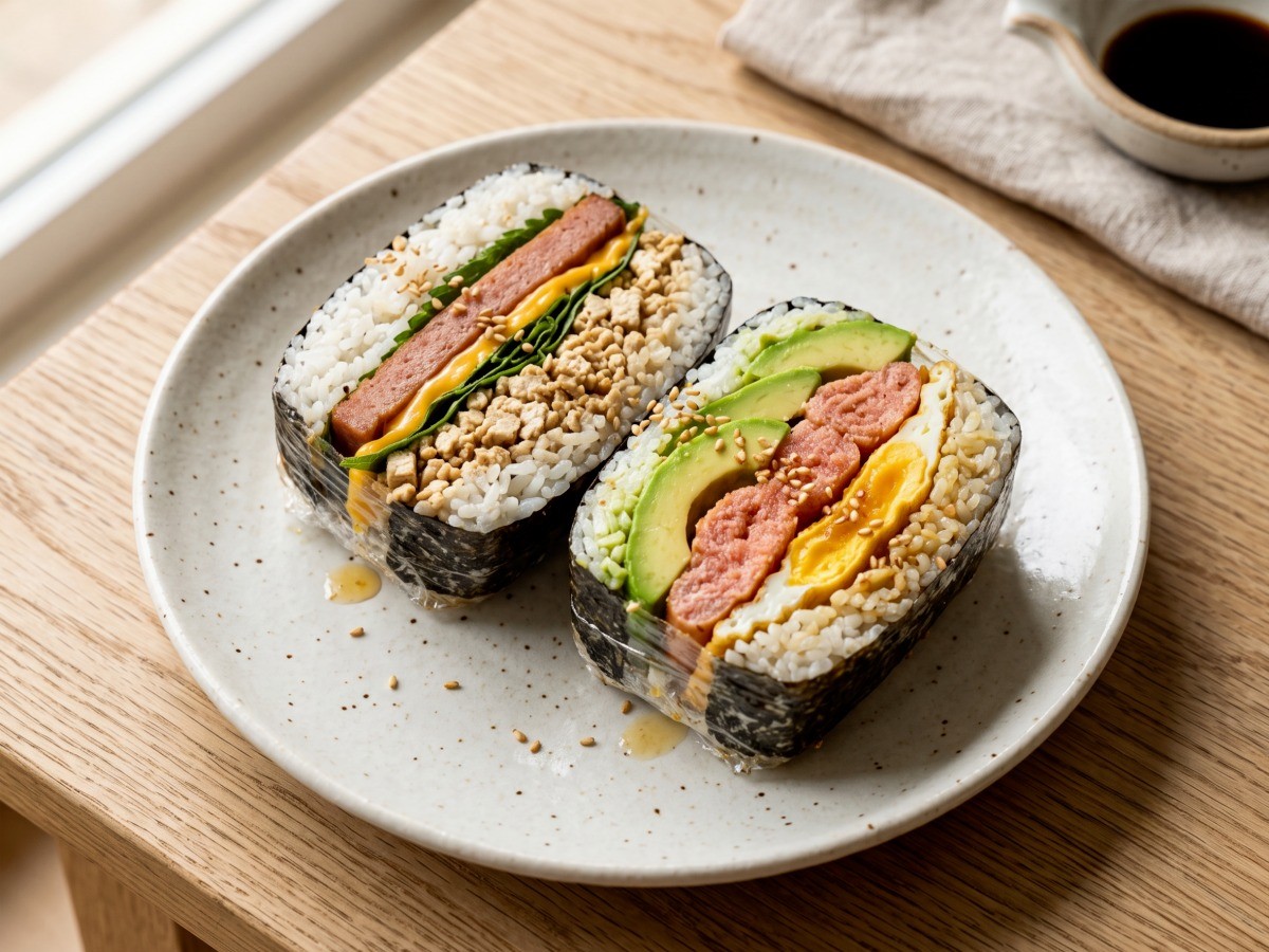 편스토랑 심지호 김밥샌드 2종 완성 요리, 스팸과 명란 아보카도 다이어트 김밥
