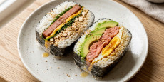 편스토랑 심지호 김밥샌드 2종 완성 요리, 스팸과 명란 아보카도 다이어트 김밥
