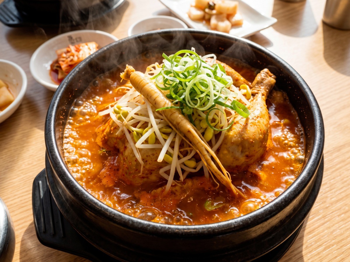 빨간 삼계탕 완성 요리, 편스토랑 이찬원 얼큰 닭백숙 레시피