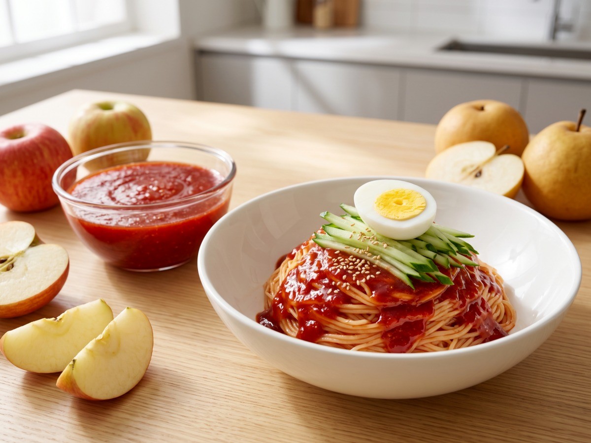 만능 과일 비빔장 완성 요리, 편스토랑 차예련 레시피