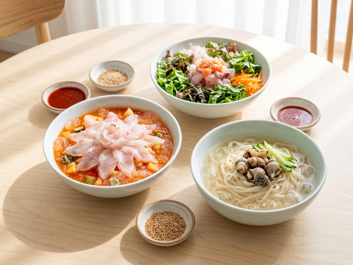 만능 과일 비빔장 활용 3종 요리 완성 상차림, 편스토랑 차예련 레시피