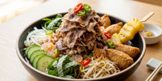 편스토랑 차예련 산더미 차돌 비빔면 완성 요리