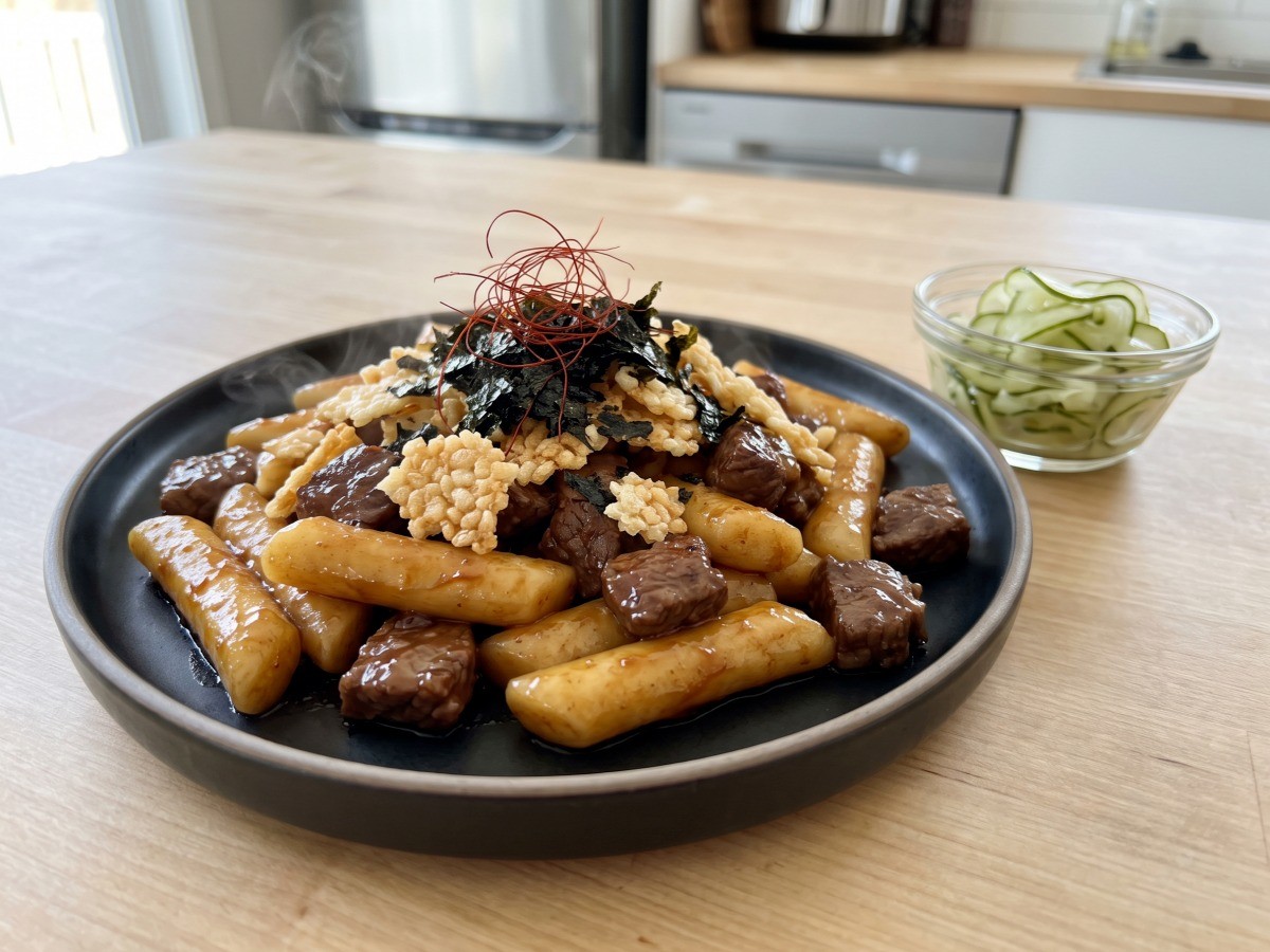 오! 이모 떡볶이 완성 요리, 편스토랑 박준금 레시피