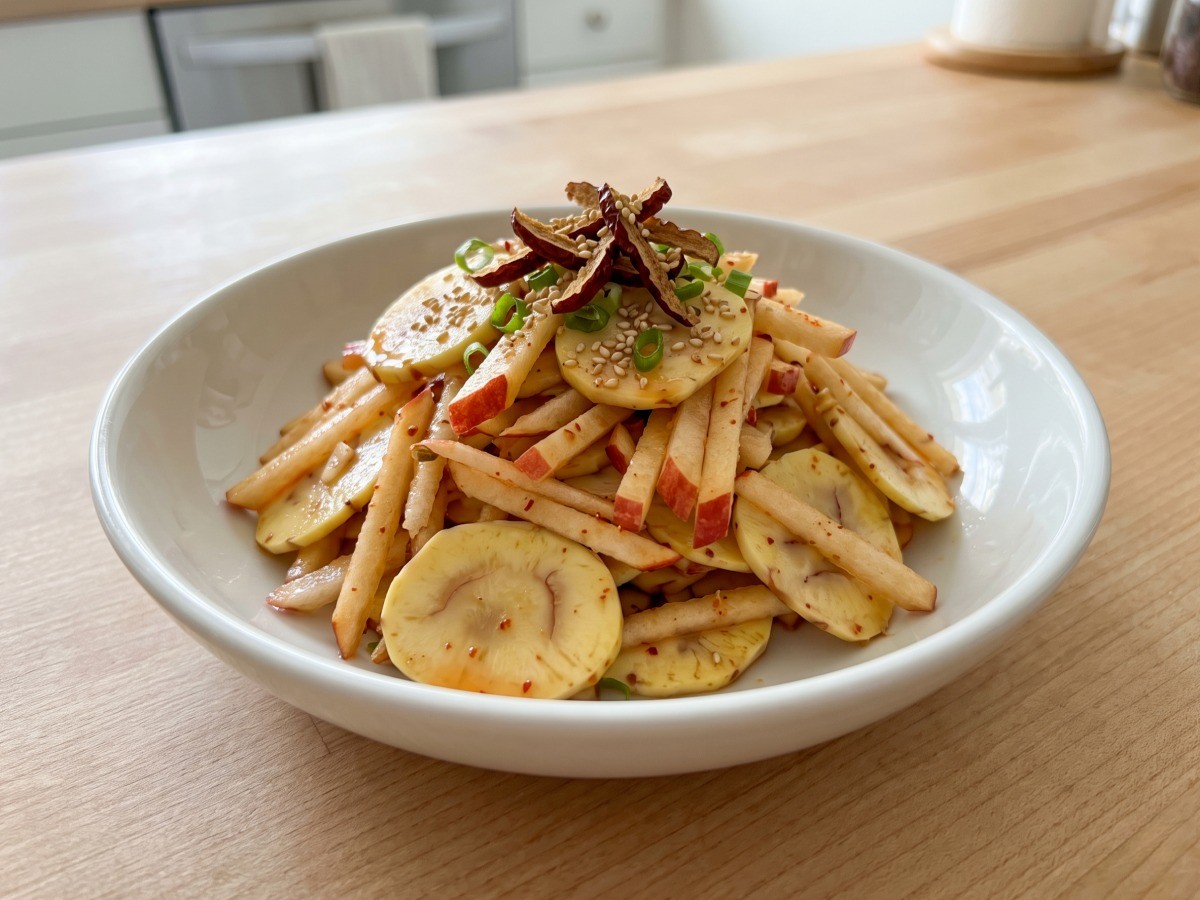 편스토랑 차예련 밤생채 아삭하고 매콤달콤한 생밤 무침 요리