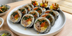 부추삼겹김밥 완성 요리, 편스토랑 이찬원 레시피
