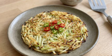 편스토랑 류수영 무전 노릇하고 바삭하게 구워진 완성 요리