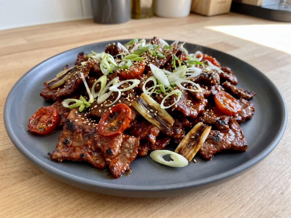 편스토랑 차예련 고추장 불고기 완성 요리