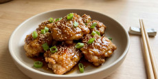 편스토랑 류수영 갈비치킨 완성 요리 그릇에 담긴 모습