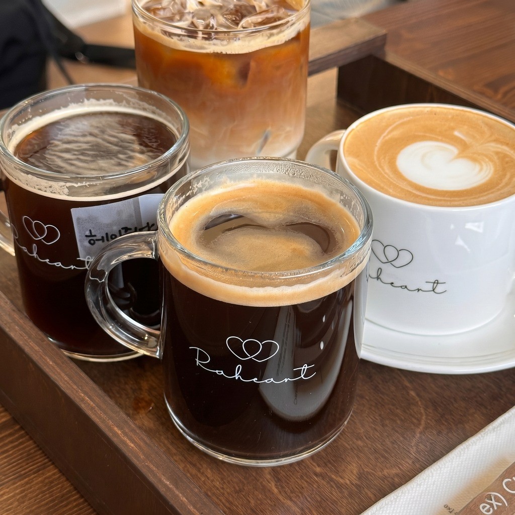 라하트카페 메뉴 사진