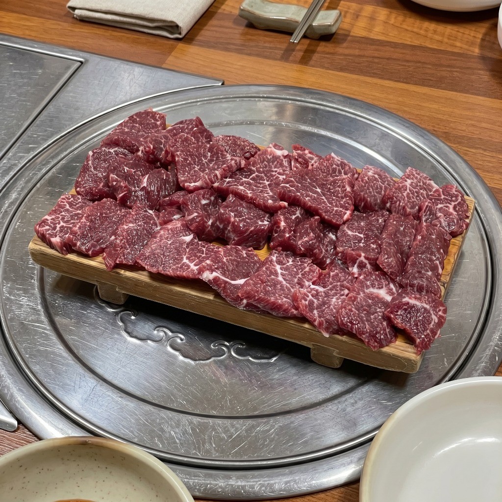 고부동학고을한우 메뉴 사진