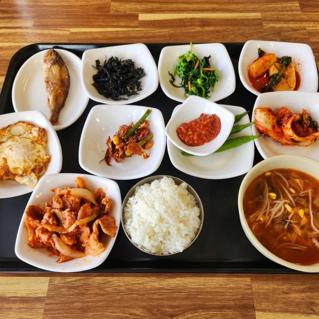 천원기사식당 대표메뉴