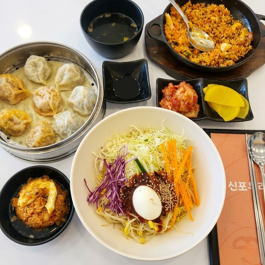 신포우리만두 대표메뉴