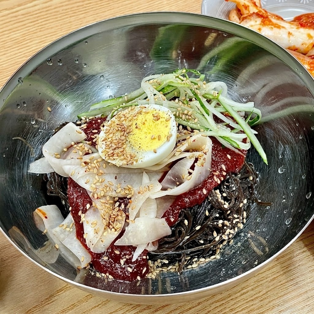 백가칡냉면 대표메뉴